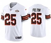 Nike Browns 25 Demetric Felton White 1946 Collection Patch Vapor Untouchable Limited Jersey Dzhi,baseball caps,new era cap wholesale,wholesale hats